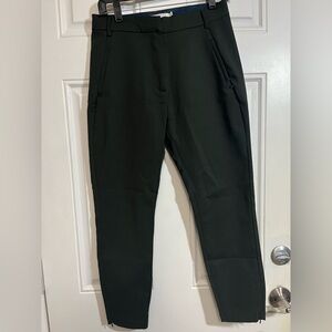 Coster Copenhagen Dark Green Stella 3/4 Length Cropped Trousers Size US 4